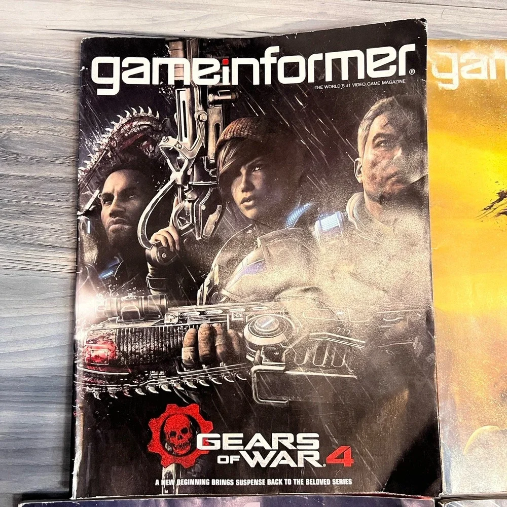 Game Informer Magazine Lot of 11 Various Issues Years 2015-2016
